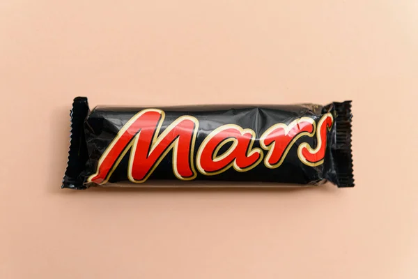 Арахал Севилья Испании Марта 2023 Года Натюрморт Шоколадкой Марса Светлом — стоковое фото