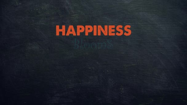 Alıntı Videosundan Mutluluk Filizleniyor — Stok video