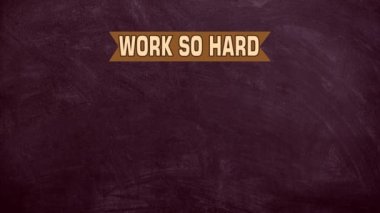 O kadar çok çalış ki bir gün imzan, motivasyon alıntın