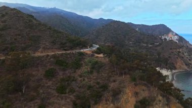 Catalina Adası 'nın ikonik hava manzarası