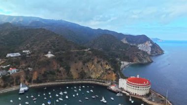 Catalina Adası 'nın ikonik hava manzarası