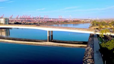 Hava Sahil Hattı Su Parkı, Long Beach, şafak vakti