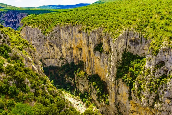 Mountain Landscape Verdon Gorge French Alps Provence France Regional Natural — Stock Photo, Image