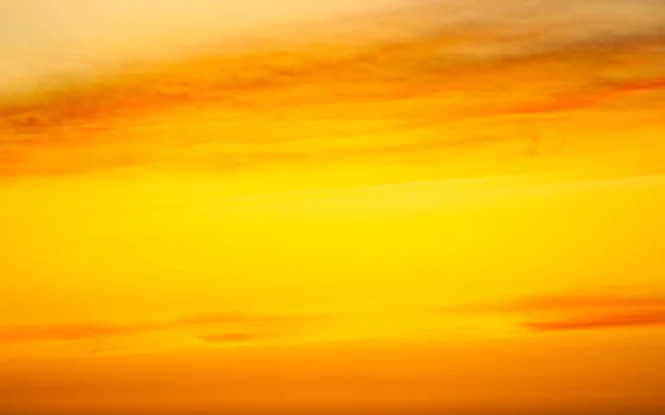 Gul Orange Himmel Vid Soluppgång Eller Solnedgång — Stockfoto