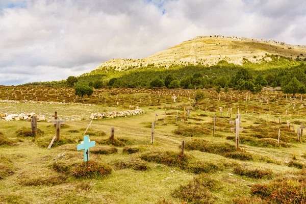 Νεκροταφείο Σαντ Χιλ Στο Μπούργος Της Ισπανίας Τουριστικό Μέρος Τοποθεσία — Φωτογραφία Αρχείου