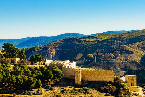 Alcazaba Fortress Antequera Province Malaga Andalucia Spain Historical Landmark — Stock Photo, Image