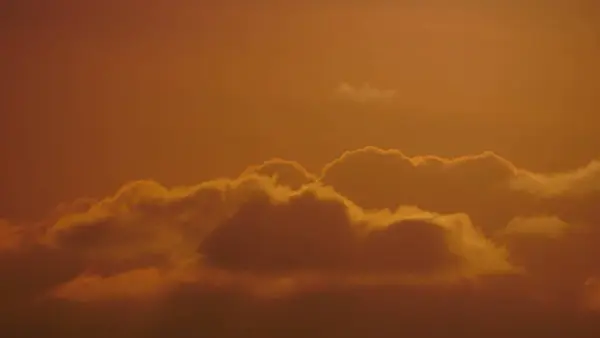 Naranja Amanecer Puesta Sol Cielo Con Nubes Naturaleza Paisaje — Foto de Stock