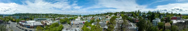 360 Aerial View Fremont Környéken Seattle Usa Május 2022 — Stock Fotó