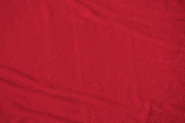 Roter Samtener Seidenhintergrund Dunklem Farbton Mit Weichem Flauschigem Samtig Satiniertem — Stockfoto