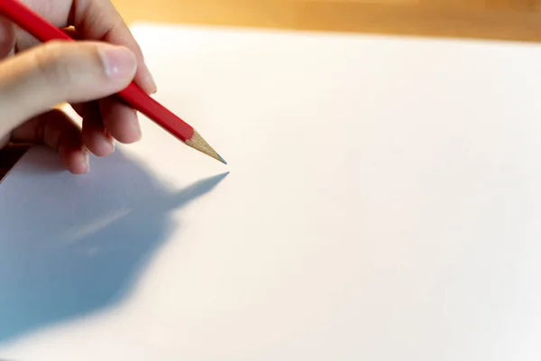 Geschäftsfrauen Großaufnahme Schreiben Hause Notizbuch Mit Laptop Linkshänderinnen Schreiben Ein — Stockfoto