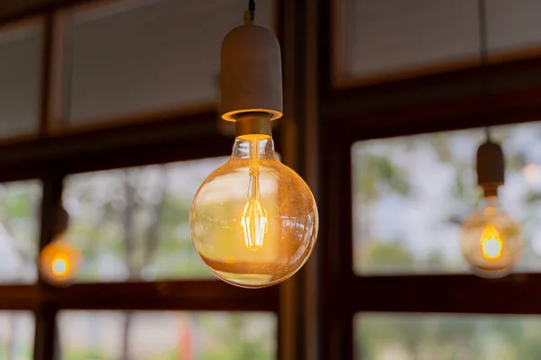 Retro Luxury Interior Light Lamp Home Lighting Decor Illuminated Glowing — Stock Photo, Image