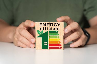 Çevre dostu evler önceliği sürdürülebilirliğe verir. Enerji tasarruflu tasarım, yenilenebilir enerji kaynakları, Yeşil Ev, sürdürülebilir inşaat teknolojileri ve yeşil yaşam teknolojilerinin gelişimini kavramsallaştırın