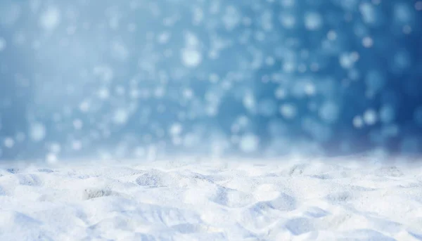 Рождественский Фон Снегом — стоковое фото