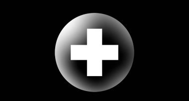 Artı baloncuklu baloncuklarda veya siyah arkaplanda beyaz balonlar.