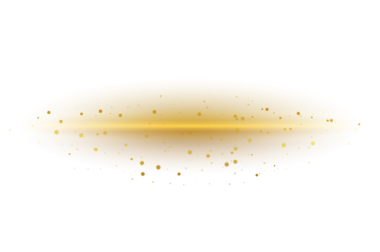 Parlayan Parçacıklar Arkaplanda Altın Işık Çizgileri Lüks Tasarımlar İçin Zarif Parıltı Efekti.