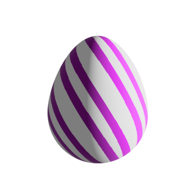 Paskalya yumurtalarını ayır. Beyaz arka planda izole edilmiş karikatür süslemeleri Mutlu Paskalya yumurtaları. Bahar tatili ikramının sanat seti. Zig zag çizgileri olan yumurtalar, noktalar, çizgili, çiçekli, benekli..