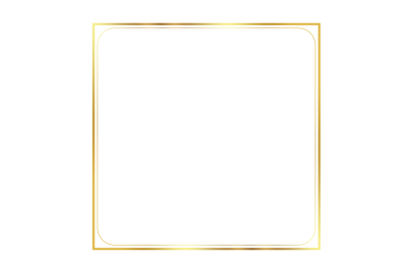 Golden Frame Bokeh Meydanı. Lüks Tasarımlar İçin Altın Parıltı Çerçevesi. Metin ya da Davetler için Boşluğu olan şık Altın Parıltı Kenarlığı