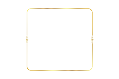 Golden Frame Bokeh Meydanı. Lüks Tasarımlar İçin Altın Parıltı Çerçevesi. Metin ya da Davetler için Boşluğu olan şık Altın Parıltı Kenarlığı