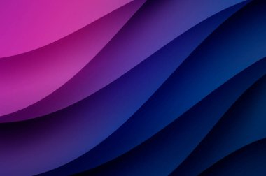 Mor ve Mavi Tonlarda Canlı Soyut Gradyan Arkaplanı