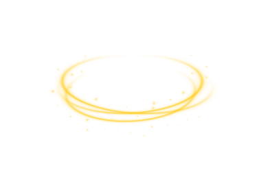 Altın Çerçeve Işık Çerçevesi Zarif Altın Çerçeve Davetiyesi. İzole edilmiş PNG Dosya Altın Parlak Parlak Parıltı Parçacıkları Çerçevesi. Parlak parlak yuvarlak çizgiler Parlayan sihirli neon ışık efektiyle