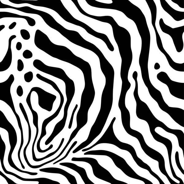 黒と白のシームレスなパターンでベクトル光錯視をメッセージ化します 幾何学的な形状とデザインを使用して プロジェクトで幻想を作成します — ストックベクタ