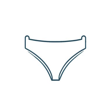 Kadın iç çamaşırı kutsal kişilerin resmi, vektör çizim