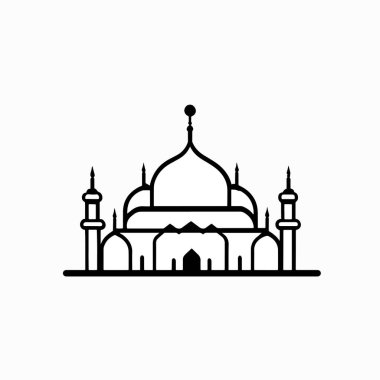 Cami simgesi, vektör resimleme