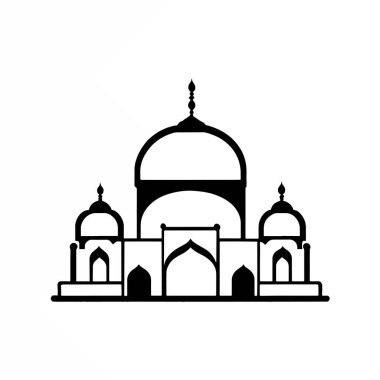 Cami simgesi, vektör resimleme