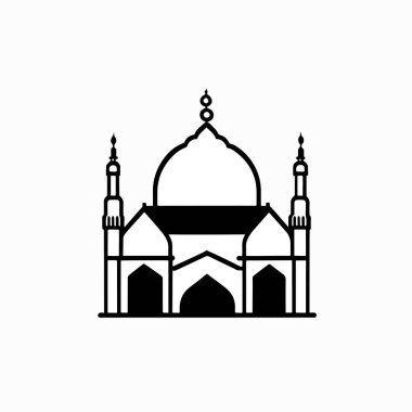 Cami simgesi, vektör resimleme