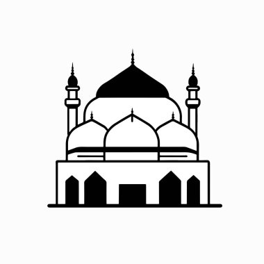 Cami simgesi, vektör resimleme