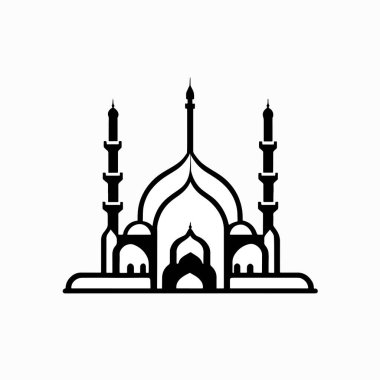 Cami simgesi, vektör resimleme