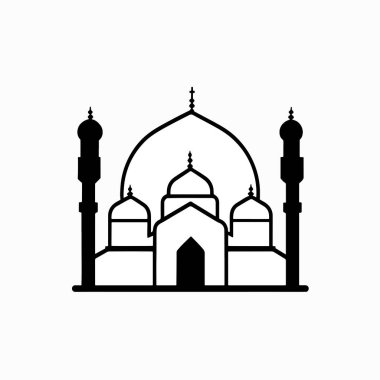 Cami simgesi, vektör resimleme