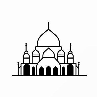 Cami simgesi, vektör resimleme
