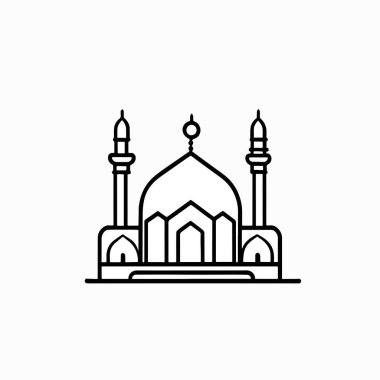Cami simgesi, vektör resimleme