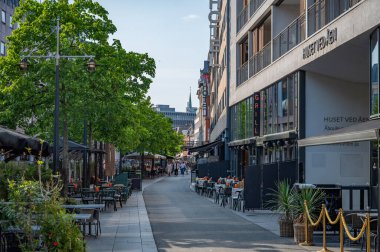 Şehir merkezinde Aarhus, Danimarka 'nın birçok restoranı var.