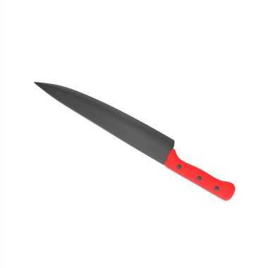 arka plan üzerinde izole bıçak