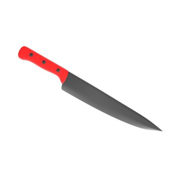 arka plan üzerinde izole bıçak