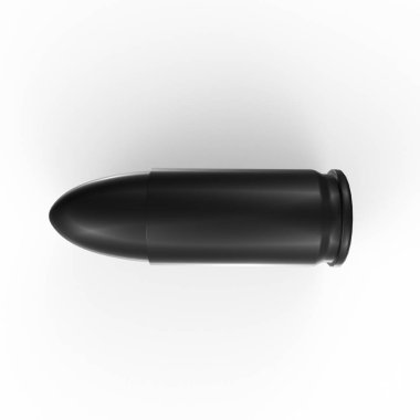 black thermos bottle isolated on white background