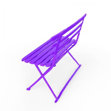 Mavi şemsiye beyaz arkaplanda izole