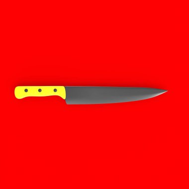 knife, kitchen, knives, handle, cooking, tool, illustration, vector