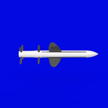 airplane toy on blue background