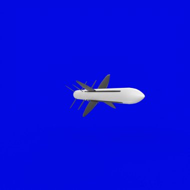 Gökyüzünde uçan bir uçak