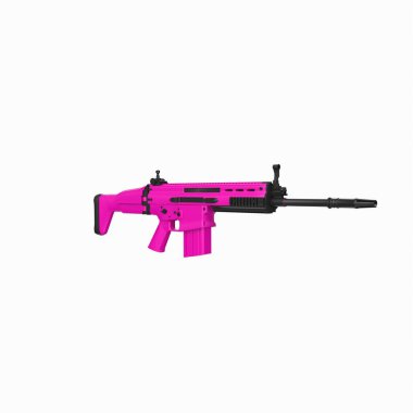 Keskin nişancı tüfeği ikonu. vektör illüstrasyonu