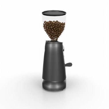 Beyaz arka planda izole kahve çekirdekleri