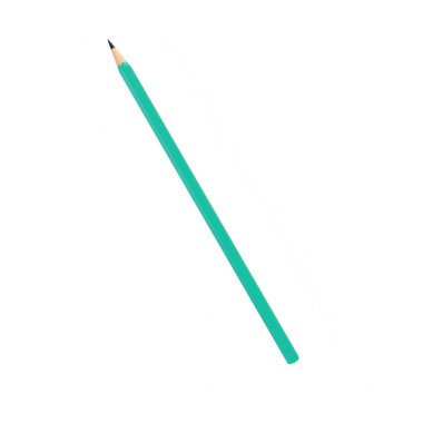 Beyaz arkaplanda kalem izole