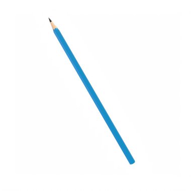 Beyaz arkaplanda kalem izole