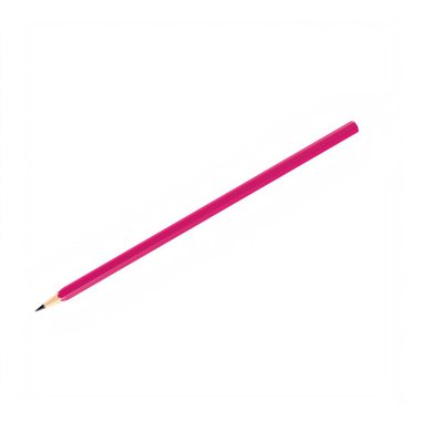 Beyaz arkaplandaki bir kalemin yakın plan fotoğrafı.