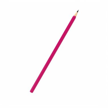 Beyaz arkaplanda kalem izole