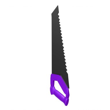 3d render of a hand saw