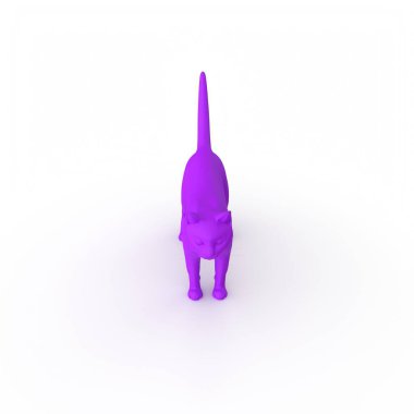 3d render of a small robot on a white background